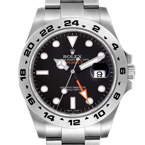 rolex explorer ii 42mm black dial review|Altro.